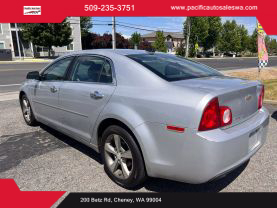 2012 CHEVROLET MALIBU SEDAN 4-CYL, FLEX FUEL, 2.4 LITER LT SEDAN 4D