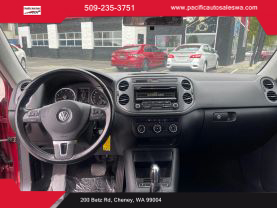2013 VOLKSWAGEN TIGUAN SUV 4-CYL, TURBO, 2.0 LITER 2.0T S 4MOTION SPORT UTILITY 4D