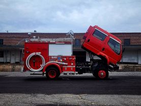 1998 MITSUBISHI CANTER TRUCK 4D35 FIRE TRUCK