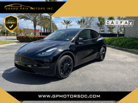 2022 TESLA MODEL Y SUV DUAL AC ELECTRIC MOTORS LONG RANGE SPORT UTILITY 4D