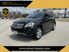 2011 MERCEDES-BENZ M-CLASS SUV V6, 3.5 LITER ML 350 SPORT UTILITY 4D