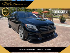 2015 MERCEDES-BENZ S-CLASS SEDAN V12, TT, 6.0L S 600 SEDAN 4D