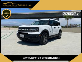 2021 FORD BRONCO SPORT SUV 3-CYL, ECOBOOST, TURBO, 1.5 LITER BIG BEND SPORT UTILITY 4D