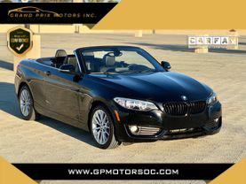 2015 BMW 2 SERIES CONVERTIBLE 4-CYL, TURBO, 2.0 LITER 228I CONVERTIBLE 2D