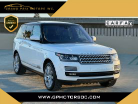 2016 LAND ROVER RANGE ROVER SUV V8, SPRCHRGD. FF, 5.0L SUPERCHARGED SPORT UTILITY 4D