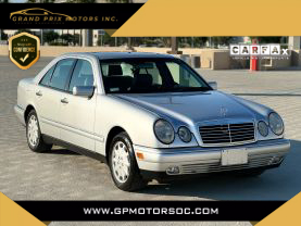 1999 MERCEDES-BENZ E-CLASS SEDAN V6, 3.2 LITER E 320 SEDAN 4D