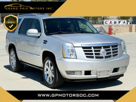 2011 CADILLAC ESCALADE SUV V8, FLEX FUEL, 6.2 LITER SPORT UTILITY 4D