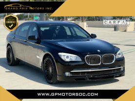 2011 BMW 7 SERIES SEDAN 6-CYL, TWIN TURBO, 3.0L 740LI SEDAN 4D