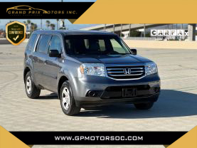 2012 HONDA PILOT SUV V6, I-VTEC, 3.5 LITER LX SPORT UTILITY 4D