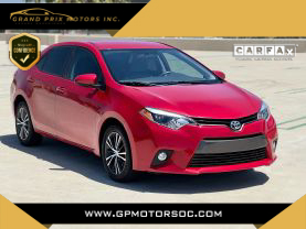 2016 TOYOTA COROLLA SEDAN 4-CYL, 1.8 LITER LE SEDAN 4D