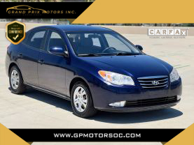 2010 HYUNDAI ELANTRA SEDAN 4-CYL, 2.0 LITER GLS SEDAN 4D