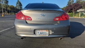 2012 INFINITI G SEDAN V6, 3.7 LITER G37 JOURNEY SEDAN 4D
