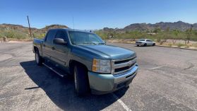 2009 CHEVROLET SILVERADO 1500 CREW CAB PICKUP V8, 4.8 LITER LS PICKUP 4D 5 3/4 FT