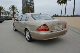2004 MERCEDES-BENZ S-CLASS SEDAN V8, 5.0 LITER S 500 SEDAN 4D