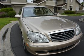 2004 MERCEDES-BENZ S-CLASS SEDAN V8, 5.0 LITER S 500 SEDAN 4D