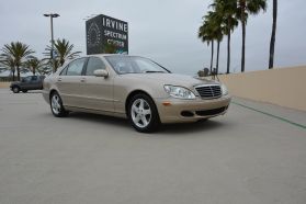 2004 MERCEDES-BENZ S-CLASS SEDAN V8, 5.0 LITER S 500 SEDAN 4D