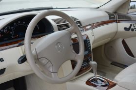 2004 MERCEDES-BENZ S-CLASS SEDAN V8, 5.0 LITER S 500 SEDAN 4D