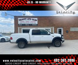 2001 FORD F150 SUPERCREW CAB PICKUP V8, 5.4 LITER SHORT BED 4D