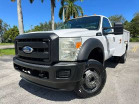 2011 FORD F450 SUPER DUTY REGULAR CAB & CHASSIS CAB & CHASSIS WHITE AUTOMATIC - Citywide Auto Group LLC