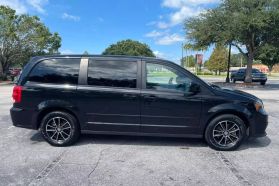 2016 DODGE GRAND CARAVAN PASSENGER VAN V6, FLEX FUEL, 3.6 LITER SXT PLUS MINIVAN 4D