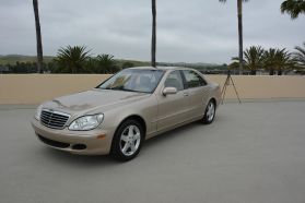 2004 MERCEDES-BENZ S-CLASS SEDAN V8, 5.0 LITER S 500 SEDAN 4D
