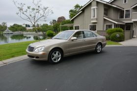 2004 MERCEDES-BENZ S-CLASS SEDAN V8, 5.0 LITER S 500 SEDAN 4D