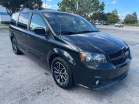 2016 DODGE GRAND CARAVAN PASSENGER VAN V6, FLEX FUEL, 3.6 LITER SXT PLUS MINIVAN 4D