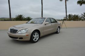 2004 MERCEDES-BENZ S-CLASS SEDAN V8, 5.0 LITER S 500 SEDAN 4D