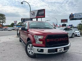 2017 FORD F150 SUPERCREW CAB PICKUP RED AUTOMATIC -  V & B Auto Sales