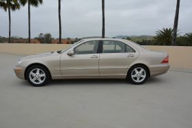 2004 MERCEDES-BENZ S-CLASS SEDAN V8, 5.0 LITER S 500 SEDAN 4D