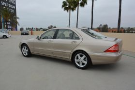 2004 MERCEDES-BENZ S-CLASS SEDAN V8, 5.0 LITER S 500 SEDAN 4D