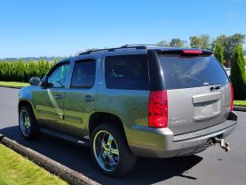 2009 GMC YUKON SUV V8, FLEX FUEL, 5.3 LITER SLT SPORT UTILITY 4D