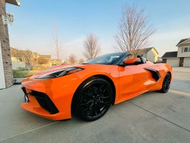 2023 CHEVROLET CORVETTE CONVERTIBLE V8, 6.2 LITER STINGRAY CONVERTIBLE 2D