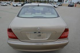 2004 MERCEDES-BENZ S-CLASS SEDAN V8, 5.0 LITER S 500 SEDAN 4D
