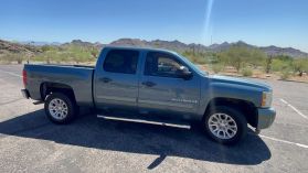 2009 CHEVROLET SILVERADO 1500 CREW CAB PICKUP V8, 4.8 LITER LS PICKUP 4D 5 3/4 FT