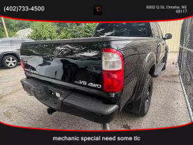 2005 TOYOTA TUNDRA DOUBLE CAB PICKUP V8, 4.7 LITER LIMITED PICKUP 4D 6 1/2 FT at T's Auto & Truck Sales - used car dealership in Omaha, NE