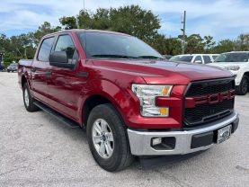 2017 FORD F150 SUPERCREW CAB PICKUP RED AUTOMATIC -  V & B Auto Sales