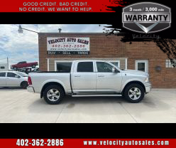 2016 RAM 1500 CREW CAB PICKUP V8, HEMI, 5.7 LITER BIG HORN PICKUP 4D 5 1/2 FT