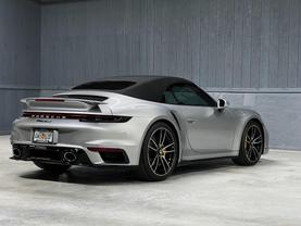 2022 PORSCHE 911 CONVERTIBLE 6-CYL, TWIN TURBO, 3.7 LITER TURBO S CABRIOLET 2D