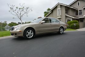 2004 MERCEDES-BENZ S-CLASS SEDAN V8, 5.0 LITER S 500 SEDAN 4D