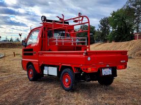 1995 SUZUKI CARRY TRUCK F6A FIRE TRUCK