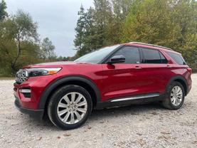 2020 FORD EXPLORER SUV 4-CYL, ECOBOOST, TURBO, 2.3 LITER LIMITED SPORT UTILITY 4D at T&T Repairables - used car dealership in Spencer, Indiana.