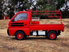 1995 SUZUKI CARRY TRUCK F6A FIRE TRUCK