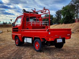 1995 SUZUKI CARRY TRUCK F6A FIRE TRUCK