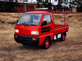 1995 SUZUKI CARRY TRUCK F6A FIRE TRUCK