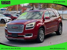 2013 GMC ACADIA SUV V6, 3.6 LITER DENALI SPORT UTILITY 4D