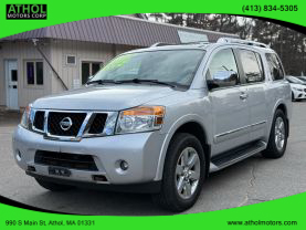 2011 NISSAN ARMADA SUV V8, 5.6 LITER PLATINUM SPORT UTILITY 4D