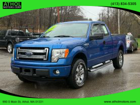 2013 FORD F150 SUPER CAB PICKUP V6, FLEX FUEL, 3.7 LITER STX PICKUP 4D 6 1/2 FT
