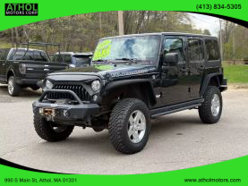 2017 JEEP WRANGLER UNLIMITED SUV V6, 3.6 LITER RUBICON RECON SPORT UTILITY 4D