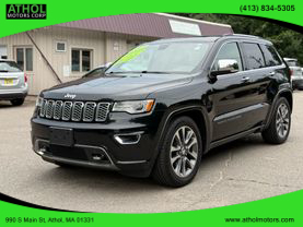 2017 JEEP GRAND CHEROKEE SUV V6, VVT, 3.6 LITER OVERLAND SPORT UTILITY 4D